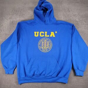 UCLA Y2K Hoodie Pullover University of California Los‎ Angeles Blue Sweatshirt